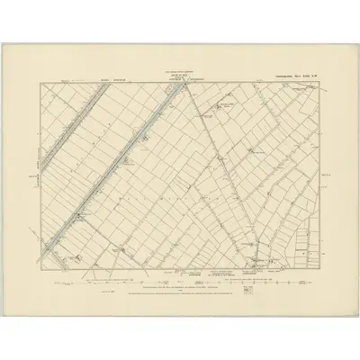 1886 Map of Cambridgeshire XXII.NW