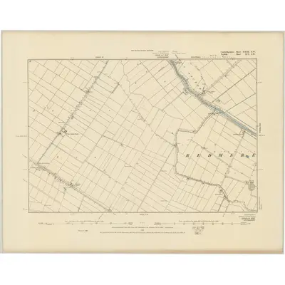 1886 Map of Cambridgeshire XXIII.SW