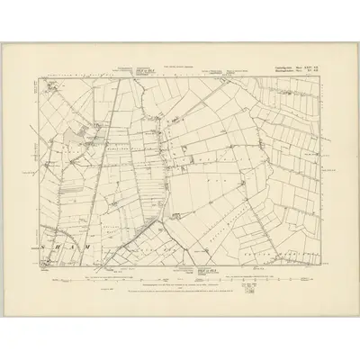 1887 Map of Cambridgeshire XXIV.SE