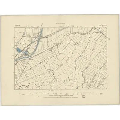 1885 Map of Cambridgeshire XXVI.SE