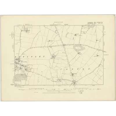 1887 Map of Cambridgeshire XXXVIII.SE