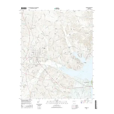 2016 Map of Camden, 2016 Print