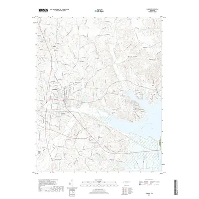 2019 Map of Camden, 2019 Print