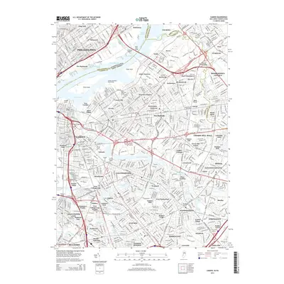 2014 Map of Camden, 2014 Print