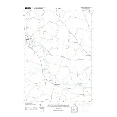 2013 Map of Camden East, 2013 Print