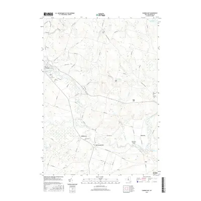 2016 Map of Camden East, 2016 Print