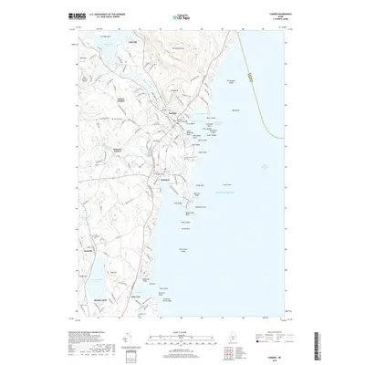 2018 Map of Camden, 2018 Print