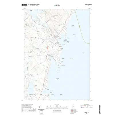 2021 Map of Camden, 2021 Print
