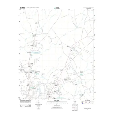 2011 Map of Camden North, 2011 Print
