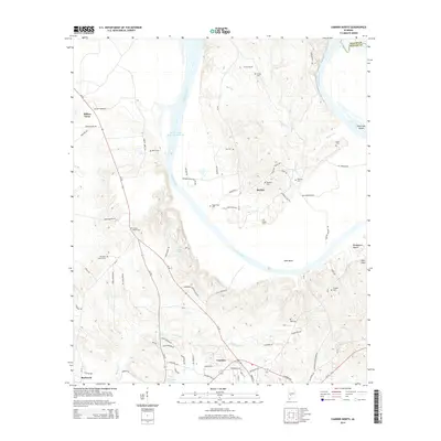 2014 Map of Camden North, 2014 Print