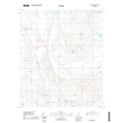 2020 Map of Camden North, 2020 Print