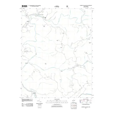 2011 Map of Camden On Gauley, 2011 Print
