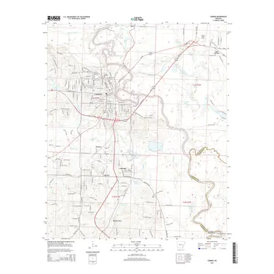 2014 Map of Camden, 2014 Print