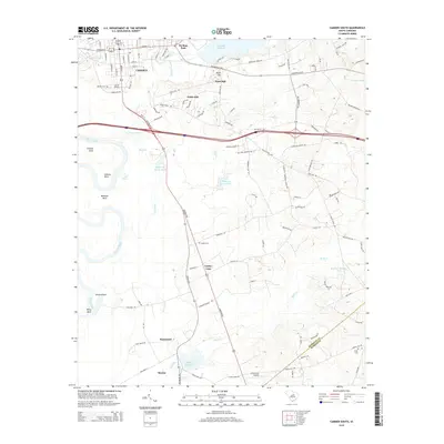 2014 Map of Camden South, 2014 Print