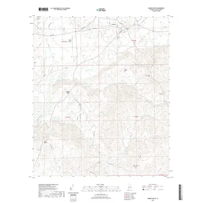 2018 Map of Camden South, 2018 Print