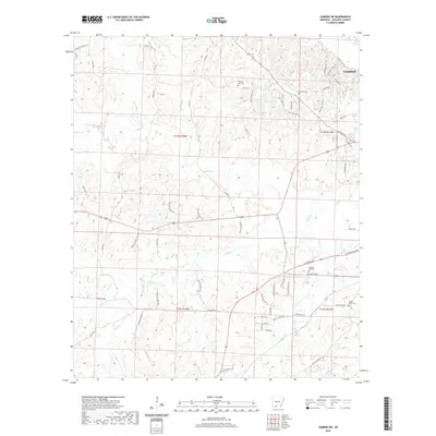 2020 Map of Camden SW, 2020 Print