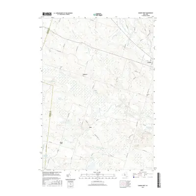2016 Map of Camden West, 2016 Print