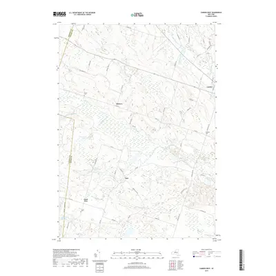 2019 Map of Camden West, 2019 Print