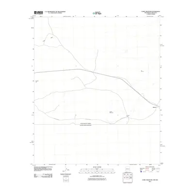 2010 Map of Camel Mountain, 2010 Print