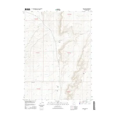 2015 Map of Camel Rock, 2015 Print