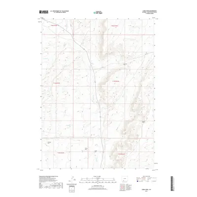 2017 Map of Camel Rock, 2017 Print