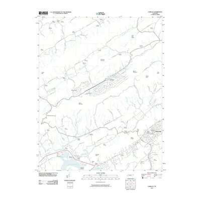2010 Map of Camelot, 2010 Print