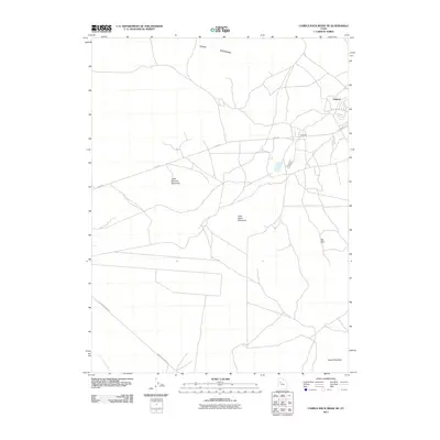 2011 Map of Camels Back Ridge NE, 2011 Print