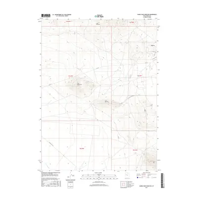 2017 Map of Camels Back Ridge NE, 2017 Print