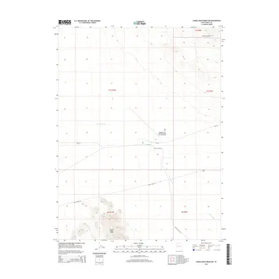 2014 Map of Camels Back Ridge NW, 2014 Print