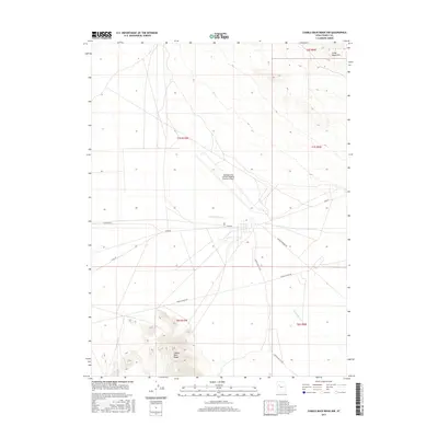 2017 Map of Camels Back Ridge NW, 2017 Print