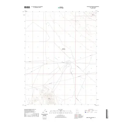 2020 Map of Camels Back Ridge NW, 2020 Print