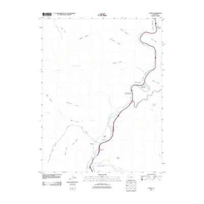 2010 Map of Cameo, 2010 Print