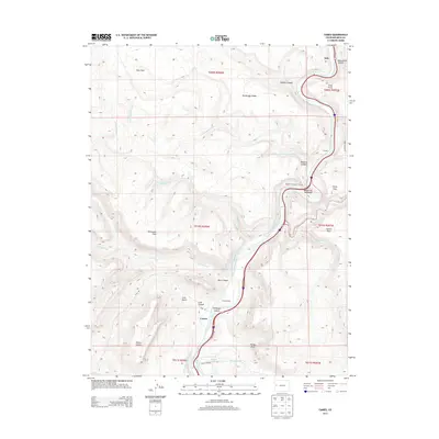 2013 Map of Cameo, 2013 Print