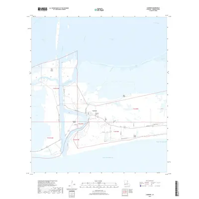 2018 Map of Cameron, 2018 Print