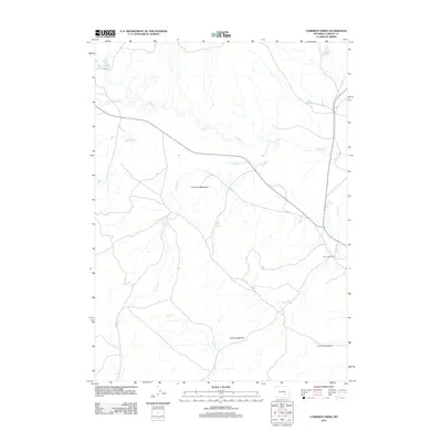 2012 Map of Cameron Creek, 2012 Print