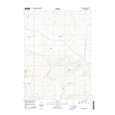 2015 Map of Cameron Creek, 2015 Print