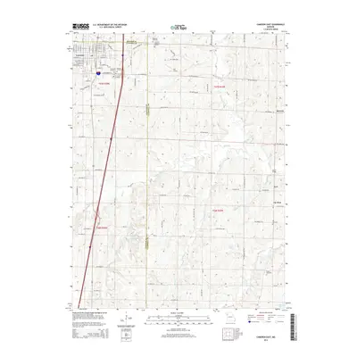 2014 Map of Cameron East, 2014 Print