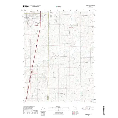2017 Map of Cameron East, 2017 Print