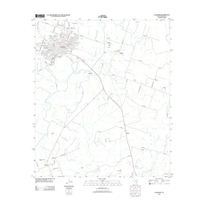 2013 Map of Cameron, 2013 Print