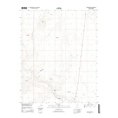 2014 Map of Cameron North, 2014 Print