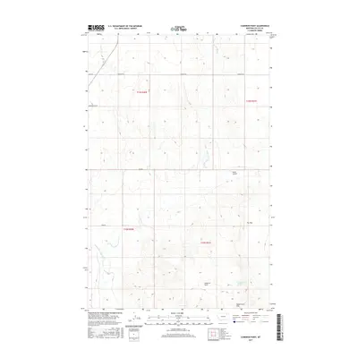 2017 Map of Cameron Point, 2017 Print