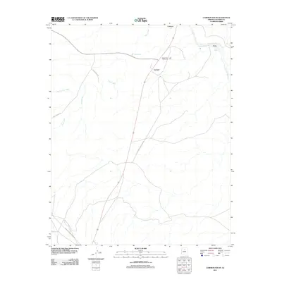 2011 Map of Cameron South, 2011 Print