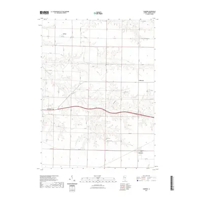 2021 Map of Cameron, 2021 Print