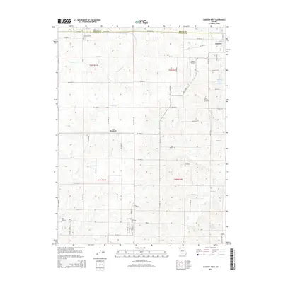 2015 Map of Cameron West, 2015 Print