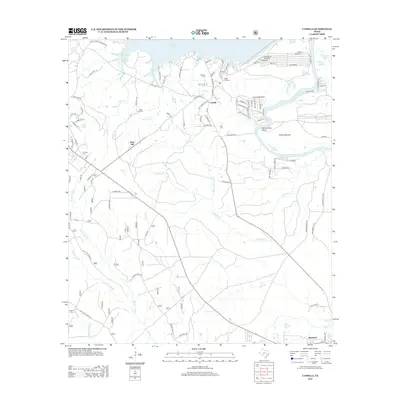 2013 Map of Camilla, 2013 Print