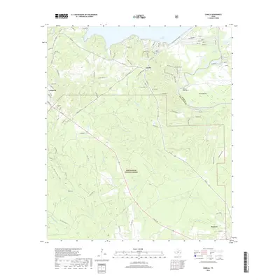 2019 Map of Camilla, 2019 Print