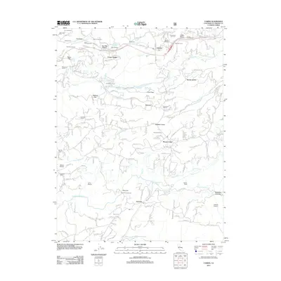2012 Map of Camino, 2012 Print