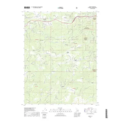 2018 Map of Camino, 2018 Print