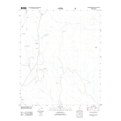 2011 Map of Cammerman Wash, 2011 Print