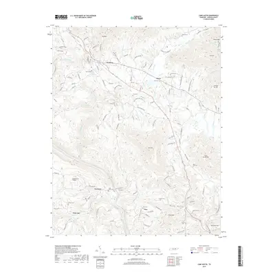 2019 Map of Camp Austin, 2019 Print